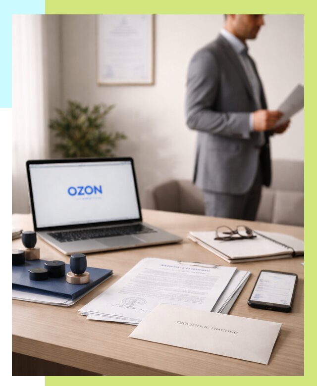 Отказное письмо для Ozon в Осинниках от 3588 р. | Сертэкс